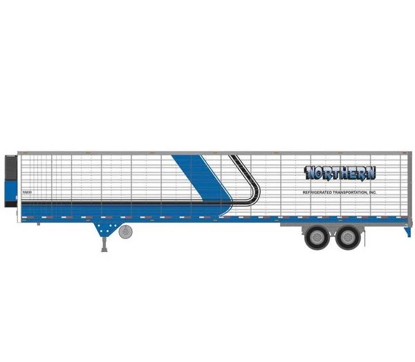 Athearn 26759 HO Scale 53' Utility Reefer Trailer Northern Refrigerated 53233 3 Athearn 26759 HO Scale 53' Utility Reefer Trailer Northern Refrigerated 53233