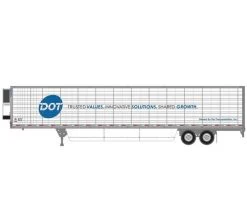 Athearn 26760 HO Scale 53' Utility Reefer Trailer DOT Foods 2802