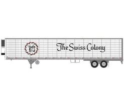 Athearn 26766 HO Scale 53' Utility Reefer Trailer Swiss Colony 110