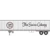 Athearn 26768 HO Scale 53' Utility Reefer Trailer Swiss Colony 118 -Explore Athearn's Exquisite Train Models At athearnoutlet.com! athearn 26768 ho scale 53 utility reefer trailer swiss colony 118