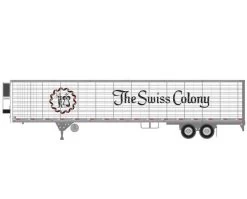Athearn 26768 HO Scale 53' Utility Reefer Trailer Swiss Colony 118