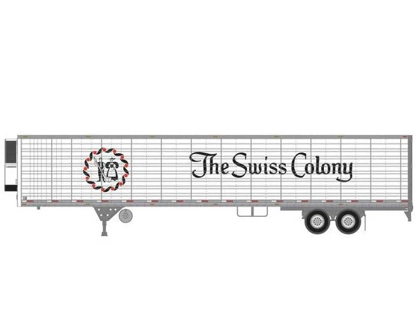 Athearn 26768 HO Scale 53' Utility Reefer Trailer Swiss Colony 118 3 Athearn 26768 HO Scale 53' Utility Reefer Trailer Swiss Colony 118