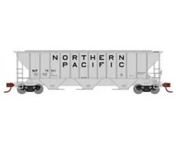 Athearn 27414 N Scale PS 4427 Covered Hopper Northern Pacific NP 76841
