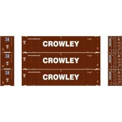 Athearn 28040 HO Scale 45' Container Crowley CMCU #1 3 Pack -Explore Athearn's Exquisite Train Models At athearnoutlet.com! athearn 28040 ho scale 45 container crowley cmcu 1 3 pack 2
