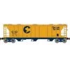 Athearn 28346 N Scale PS-2 2893 Covered Hopper Chessie System B&O 2052 -Explore Athearn's Exquisite Train Models At athearnoutlet.com! athearn 28346 n scale ps 2 2893 covered hopper chessie system b o 2052