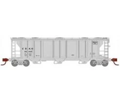 Athearn 28349 N Scale PS-2 2893 Covered Hopper Burlington CB&Q 85007