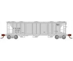 Athearn 28351 N Scale PS-2 2893 Covered Hopper Burlington CB&Q 85025