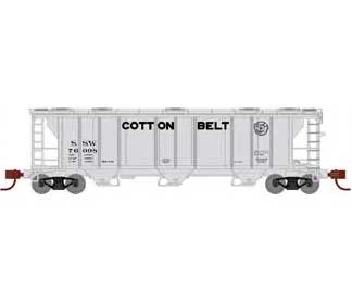 Athearn 28362 N Scale PS-2 2893 Covered Hopper Cotton Belt SSW 76098 3 Athearn 28362 N Scale PS-2 2893 Covered Hopper Cotton Belt SSW 76098