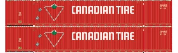 Athearn 28533 HO Scale 60' Intermodal (Don Fang) Container Canadian Tire CDAU 2 Pack #3 3 Athearn 28533 HO Scale 60' Intermodal (Don Fang) Container Canadian Tire CDAU 2 Pack #3