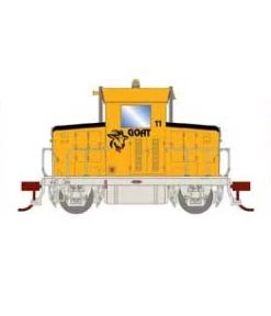 Athearn 28743 HO Scale EMD Model 40 Yellow Shop Goat 11