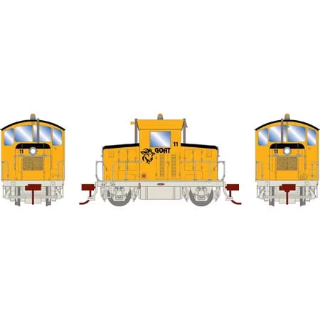 Athearn 28743 HO Scale EMD Model 40 Yellow Shop Goat 11 4 Athearn 28743 HO Scale EMD Model 40 Yellow Shop Goat 11 - Image 2