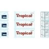 Athearn 28884 HO Scale 20' Intermodal Reefer Container Tropical TTRU 3-Pack -Explore Athearn's Exquisite Train Models At athearnoutlet.com! athearn 28884 ho scale 20 intermodal reefer container tropical ttru 3 pack