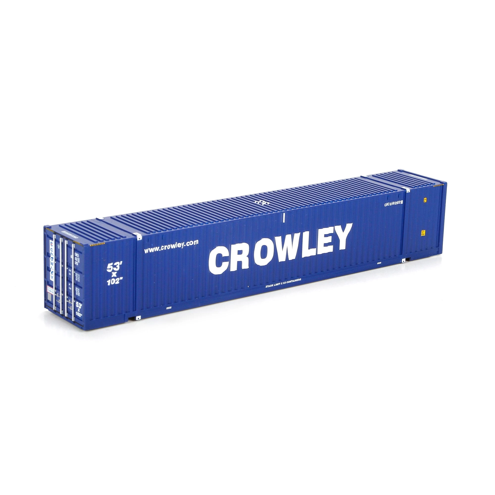 Athearn 28995 HO Scale 53' Jindo Intermodal Container Crowley CMCU 3-Pack #2 3 Athearn 28995 HO Scale 53' Jindo Intermodal Container Crowley CMCU 3-Pack #2