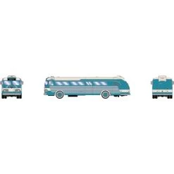 Athearn 29071 HO Scale Intercity Bus - Teal And Cream -Explore Athearn's Exquisite Train Models At athearnoutlet.com! athearn 29071 ho scale intercity bus teal and cream2