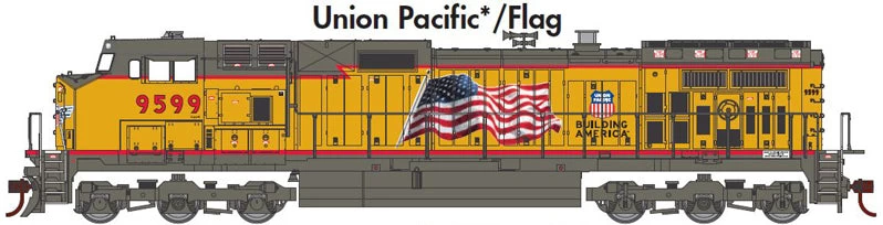 Athearn 29243 HO ScaleDash 9-44CW Union Pacific UP 9599 - NOS 3 Athearn 29243 HO ScaleDash 9-44CW Union Pacific UP 9599 - NOS