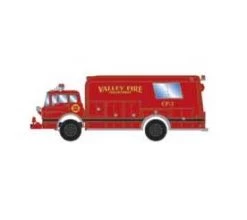 Athearn 29469 HO Scale Ford C Rescue Truck Valley Fire Command CP-2