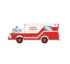 Athearn 29470 HO Scale Ford C Rescue Truck County Incident Command 1