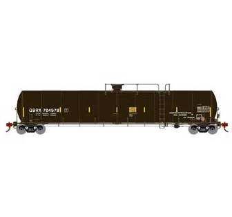 Athearn 3576 N Scale 33,900 Gallon Tank Car GBRX 704978 3 Athearn 3576 N Scale 33,900 Gallon Tank Car GBRX 704978