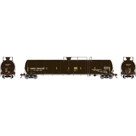 Athearn 3576 N Scale 33,900 Gallon Tank Car GBRX 704978 4 Athearn 3576 N Scale 33,900 Gallon Tank Car GBRX 704978 - Image 2