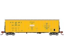 Athearn 3856 N Scale 50' NACC Boxcar Delaware & Hudson D&H 28033