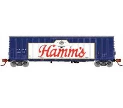 Athearn 3859 N Scale 50' NACC Boxcar Hamm's Beer HAMX 31217