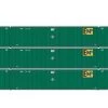 Athearn 40126 HO Scale 53' Stoughton Intermodal Container EMP WMHU 3 Pack #1