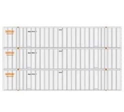 Athearn 40131 HO Scale 53' Stoughton Intermodal Container Optimodal SNLU 3 Pack #2