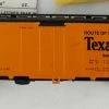 Athearn 5024 HO Scale 40' Steel Reefer (Blue Box Kit) "Texas Chief" ATSF - NOS -Explore Athearn's Exquisite Train Models At athearnoutlet.com! athearn 5024 ho scale 40 steel reefer blue box kit texas chief atsf nos