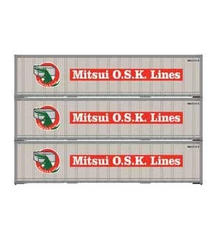 Athearn 63396 HO Scale 40' Smooth Side Container Mitsui OSK Lines MOLU 3 Pack #2 3 Athearn 63396 HO Scale 40' Smooth Side Container Mitsui OSK Lines MOLU 3 Pack #2