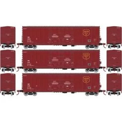 Athearn 67735 HO Scale RTR 50' Evans Double Door Boxcar Wisconsin Central WC 3 Pack -Explore Athearn's Exquisite Train Models At athearnoutlet.com! athearn 67735 ho scale rtr 50 evans double door boxcar wisconsin central wc 3 pack 2