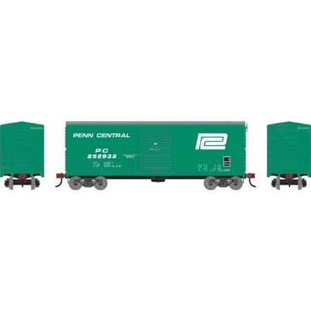 Athearn 67751 HO Scale RTR 40' Modernized Boxcar Penn Cental PC 252932 4 Athearn 67751 HO Scale RTR 40' Modernized Boxcar Penn Cental PC 252932 - Image 2