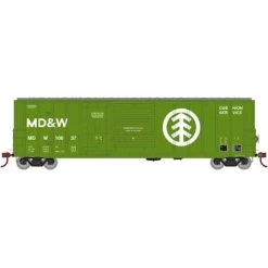 Athearn 71014 HO Scale 50' FMC Combo Door Boxcar MD&W 10037