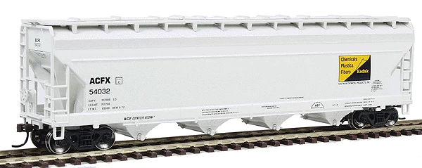 Athearn 7209 HO Scale ACF Covered Hopper Kodak ACFX 54032 - USED 3 Athearn 7209 HO Scale ACF Covered Hopper Kodak ACFX 54032 - USED