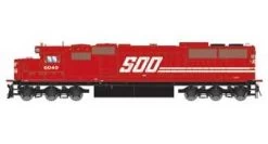 Athearn 72142 HO Scale EMD SD60 SOO Line 6049 With DCC And Sound