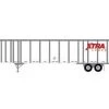 Athearn 72819 HO Scale 53' Wabash Duraplate Trailer XTRA Lease 471420