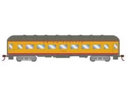 Athearn 73027 HO Scale Arch Roof Passenger Coach Car Union Pacific UP 1336