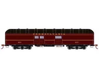 Athearn 73028 HO Scale Arch Roof Passenger Baggage Car Pennsylvania PRR 377 3 Athearn 73028 HO Scale Arch Roof Passenger Baggage Car Pennsylvania PRR 377