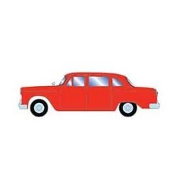 Athearn 74116 HO Scale 1950's Red Sedan