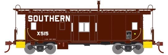 Athearn 74849 HO Scale Bay Window Caboose Southern X515 - NOS 3 Athearn 74849 HO Scale Bay Window Caboose Southern X515 - NOS
