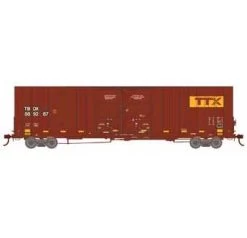 Athearn 75297 HO Scale 60' Gunderson Double Door Hi-Cube Boxcar Patched TBOX 889287