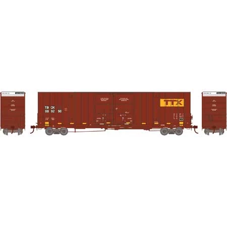 Athearn 75298 HO Scale 60' Gunderson Double Door Hi-Cube Boxcar Patched TBOX 889298 4 Athearn 75298 HO Scale 60' Gunderson Double Door Hi-Cube Boxcar Patched TBOX 889298 - Image 2
