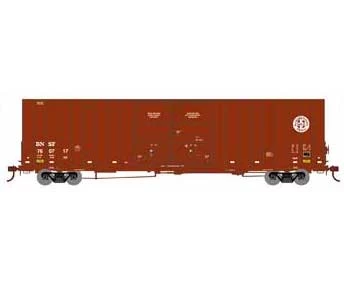 Athearn 75319 HO Scale 60' Gunderson Double Door Hi-Cube Boxcar BNSF 760717 3 Athearn 75319 HO Scale 60' Gunderson Double Door Hi-Cube Boxcar BNSF 760717