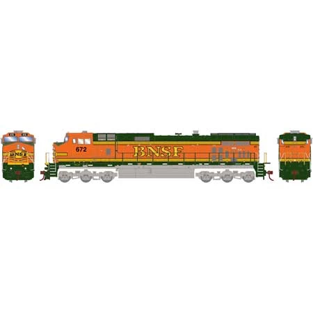Athearn 78061 HO Scale GE C44-9W Diesel Loco BNSF "Heritage II" 672 4 Athearn 78061 HO Scale GE C44-9W Diesel Loco BNSF "Heritage II" 672 - Image 2