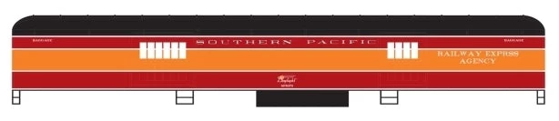 Athearn 78784 HO Scale Heavyweight Passenger Car Baggage Southern Pacific DaylightSP 5070 - NO 3 Athearn 78784 HO Scale Heavyweight Passenger Car Baggage Southern Pacific DaylightSP 5070 - NO