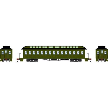 Athearn 84856 HO Scale Overland Passenger Car Coach Great Northern GN 375 4 Athearn 84856 HO Scale Overland Passenger Car Coach Great Northern GN 375 - Image 2