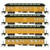 Athearn 84865 HO Scale Overland Passenger Car 4 Pack Virginia & Truckee V&T -Explore Athearn's Exquisite Train Models At athearnoutlet.com! athearn 84865 ho scale overland passenger car 4 pack virginian truckee v t