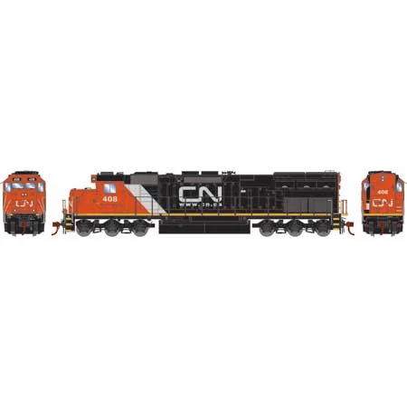 Athearn 86977 HO Scale EMD SD45T-2 Canadian National CN 408 DCC & Sound 4 Athearn 86977 HO Scale EMD SD45T-2 Canadian National CN 408 DCC & Sound - Image 2