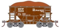 Athearn 87028 HO Scale 24' Ore Car 6 Pack Milwaukee Road MILW #2 - NOS
