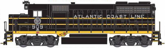 Athearn 96072 HO Scale EMD GP35 Atlantic Coast Line ACL 912 - USED 3 Athearn 96072 HO Scale EMD GP35 Atlantic Coast Line ACL 912 - USED