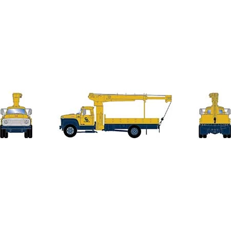 Athearn 96950 HO Scale Ford F-850 Boom Truck Chesapeake & Ohio C&O 553 4 Athearn 96950 HO Scale Ford F-850 Boom Truck Chesapeake & Ohio C&O 553 - Image 2